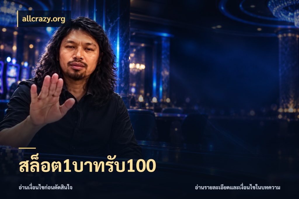 สล็อต1บาทรับ100 allcrazy.org ยอดฝากและยอดรับในมุมของคนชอบลุ้น