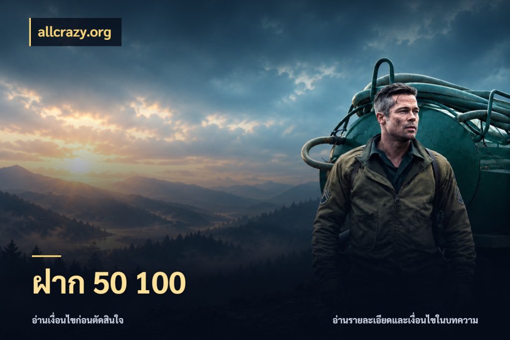 ฝาก 50 100 จัดจังหวะสนุกให้เข้ากับงบที่ตั้งไว้ ในมุม allcrazy.org