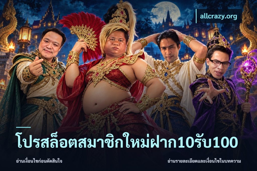 โปรสล็อตสมาชิกใหม่ฝาก10รับ100