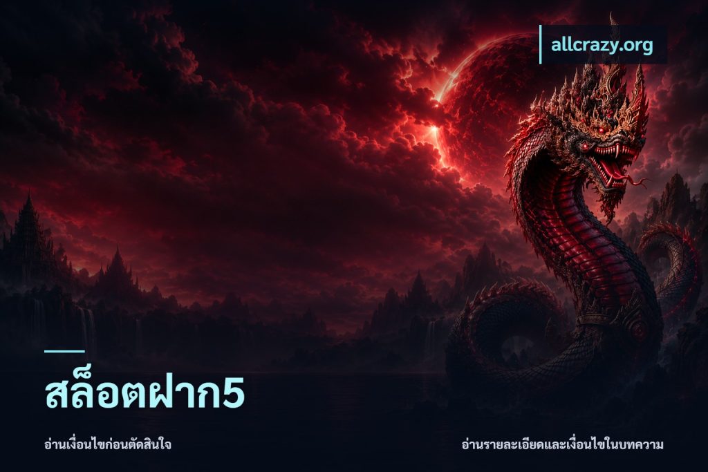 สล็อตฝาก5