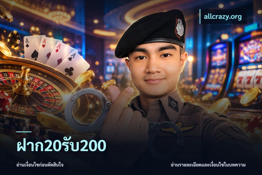 ฝาก20รับ200