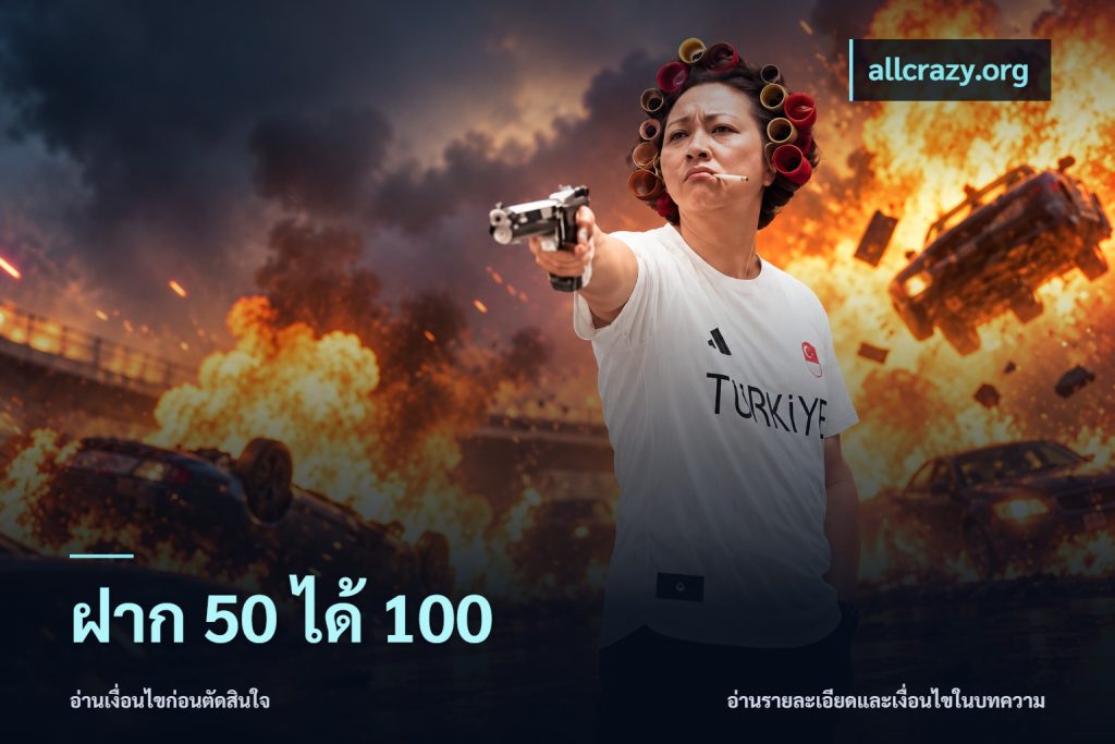 ฝาก 50 ได้ 100