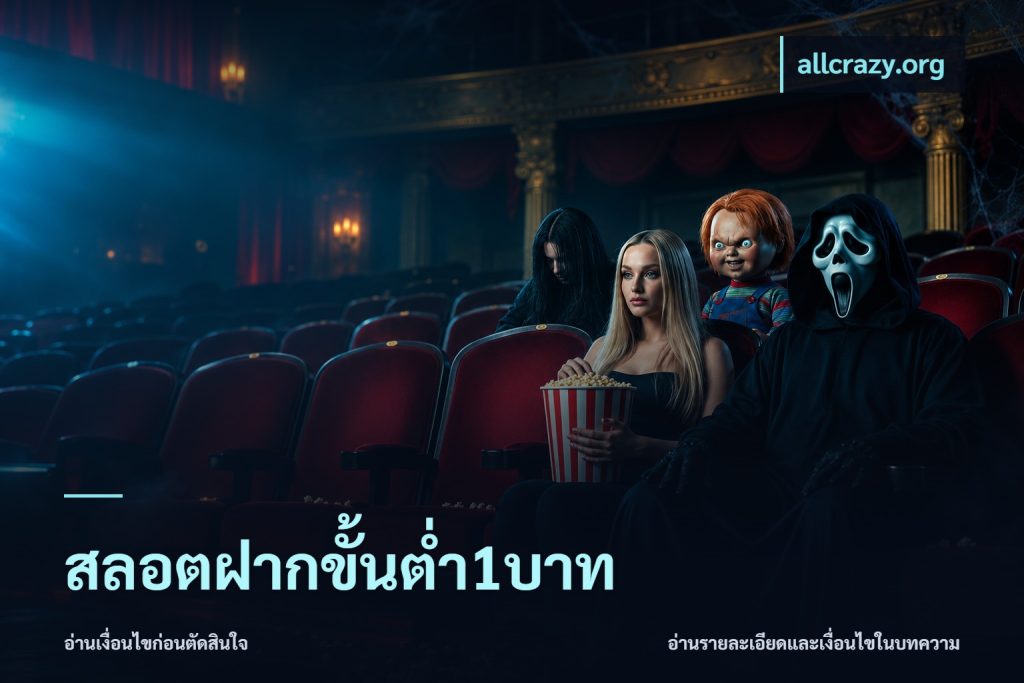 สลอตฝากขั้นต่ำ1บาท