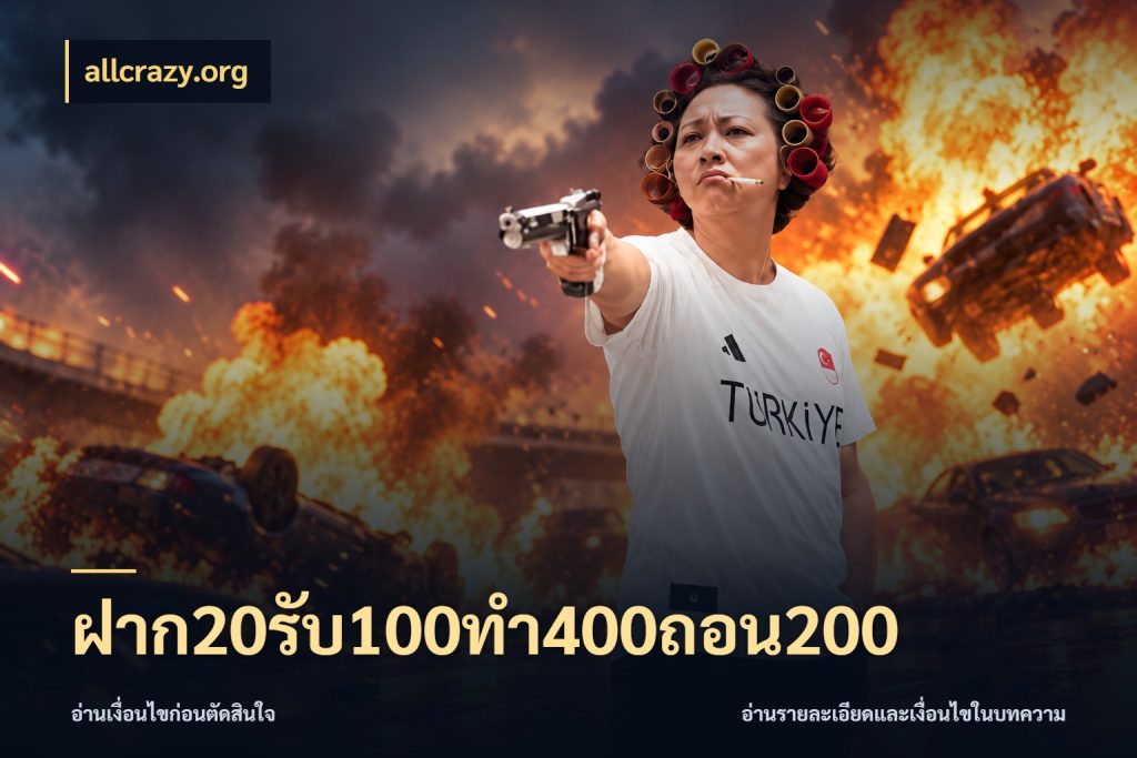 ฝาก20รับ100ทํา400ถอน200 เครดิตกับรูปแบบโปรที่ตรงใจ ในมุม allcrazy.org