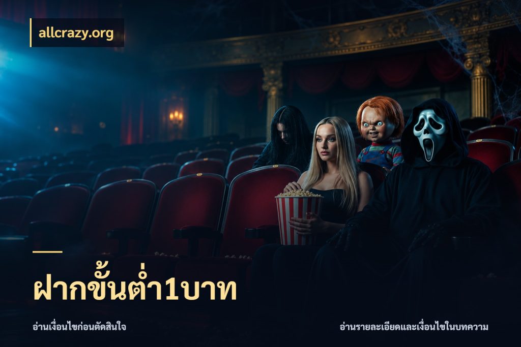 ฝากขั้นต่ำ1บาท จำนวนเริ่มต้นกับสไตล์เกมที่ชอบ สไตล์ allcrazy.org