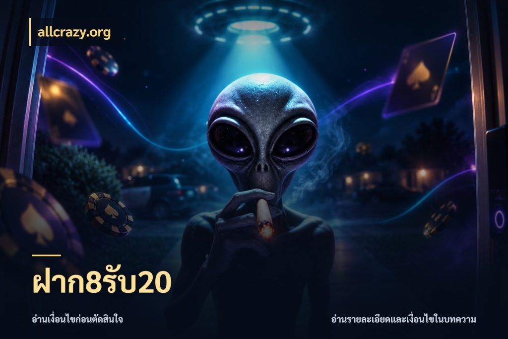 ฝาก8รับ20 จับคู่โบนัสกับสไตล์เกมที่ชอบ ในมุม allcrazy.org
