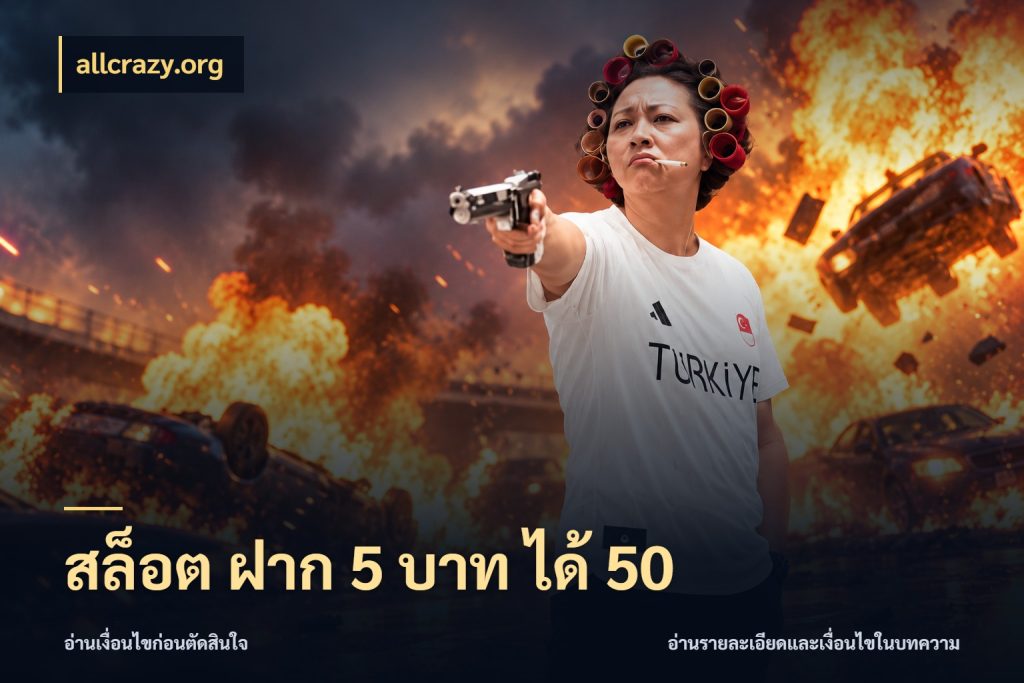 สล็อต ฝาก 5 บาท ได้ 50 จุดเด่นของเครดิตที่คนชอบเกมอยากรู้ กับ allcrazy.org