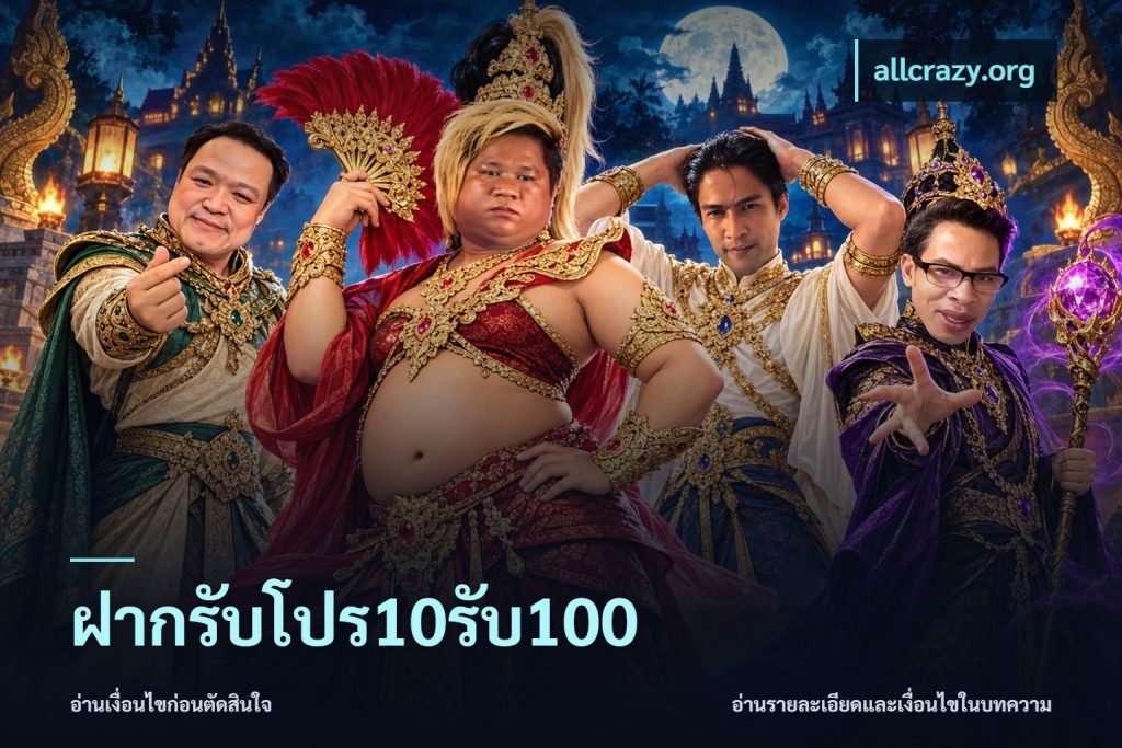 ฝากรับโปร10รับ100