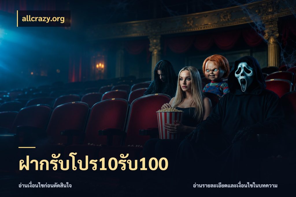 ฝากรับโปร10รับ100 เครดิตกับรูปแบบโปรที่ตรงใจ สไตล์ allcrazy.org