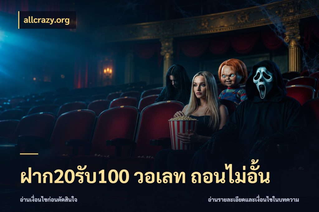 ฝาก20รับ100 วอเลท ถอนไม่อั้น จุดเด่นของเครดิตที่คนชอบเกมอยากรู้ กับ allcrazy.org