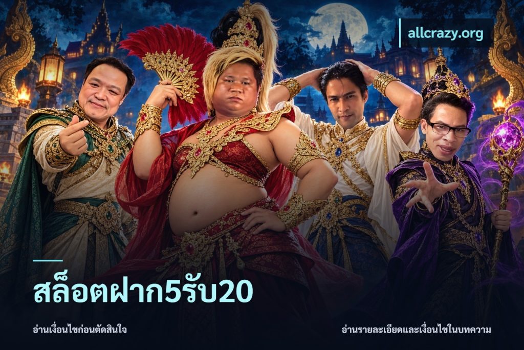 สล็อตฝาก5รับ20