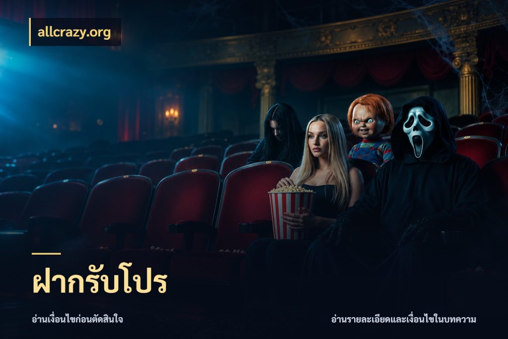 ฝากรับโปร จับคู่โบนัสกับสไตล์เกมที่ชอบ ในมุม allcrazy.org