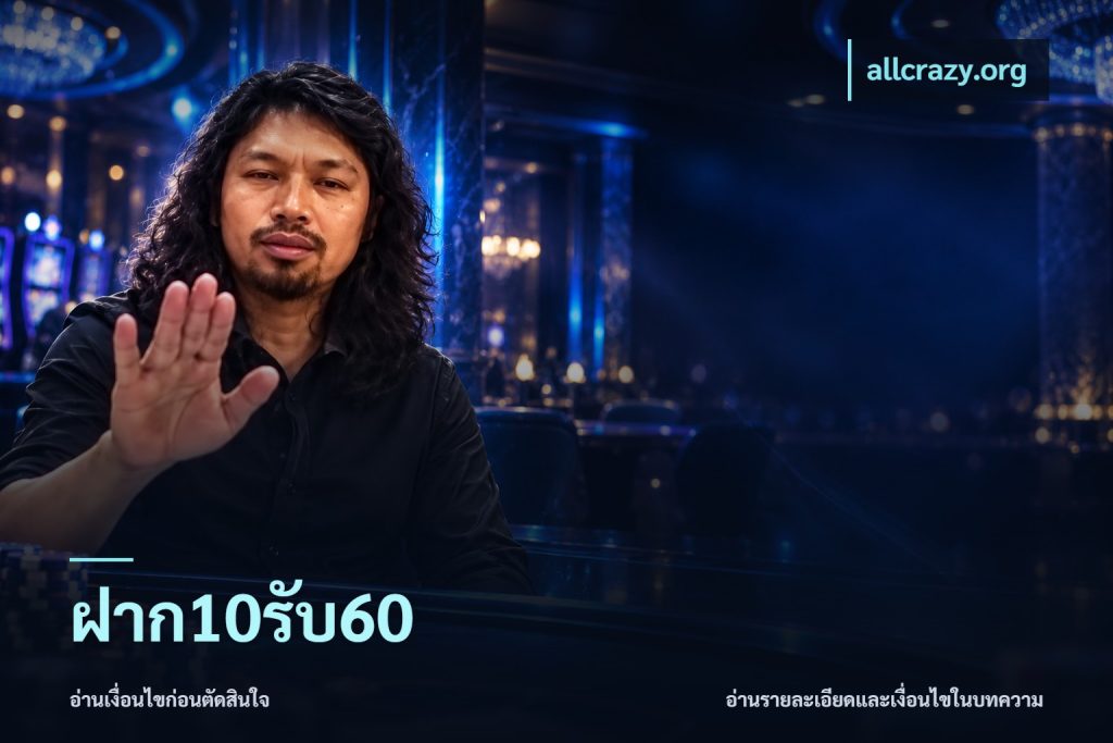 ฝาก10รับ60
