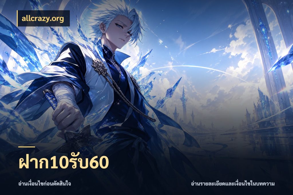 ฝาก10รับ60 จุดเด่นของเครดิตที่คนชอบเกมอยากรู้ ในมุม allcrazy.org